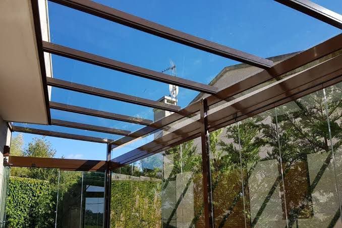 Techo Fijo de Cristal con sistema clips TAL